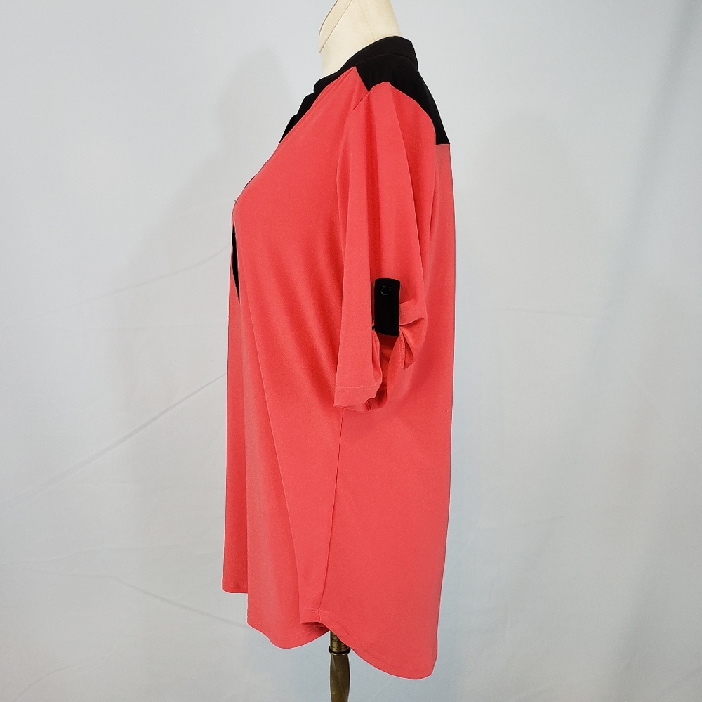 Per Seption short sleeved blouse size Medium - Picture 3 of 6